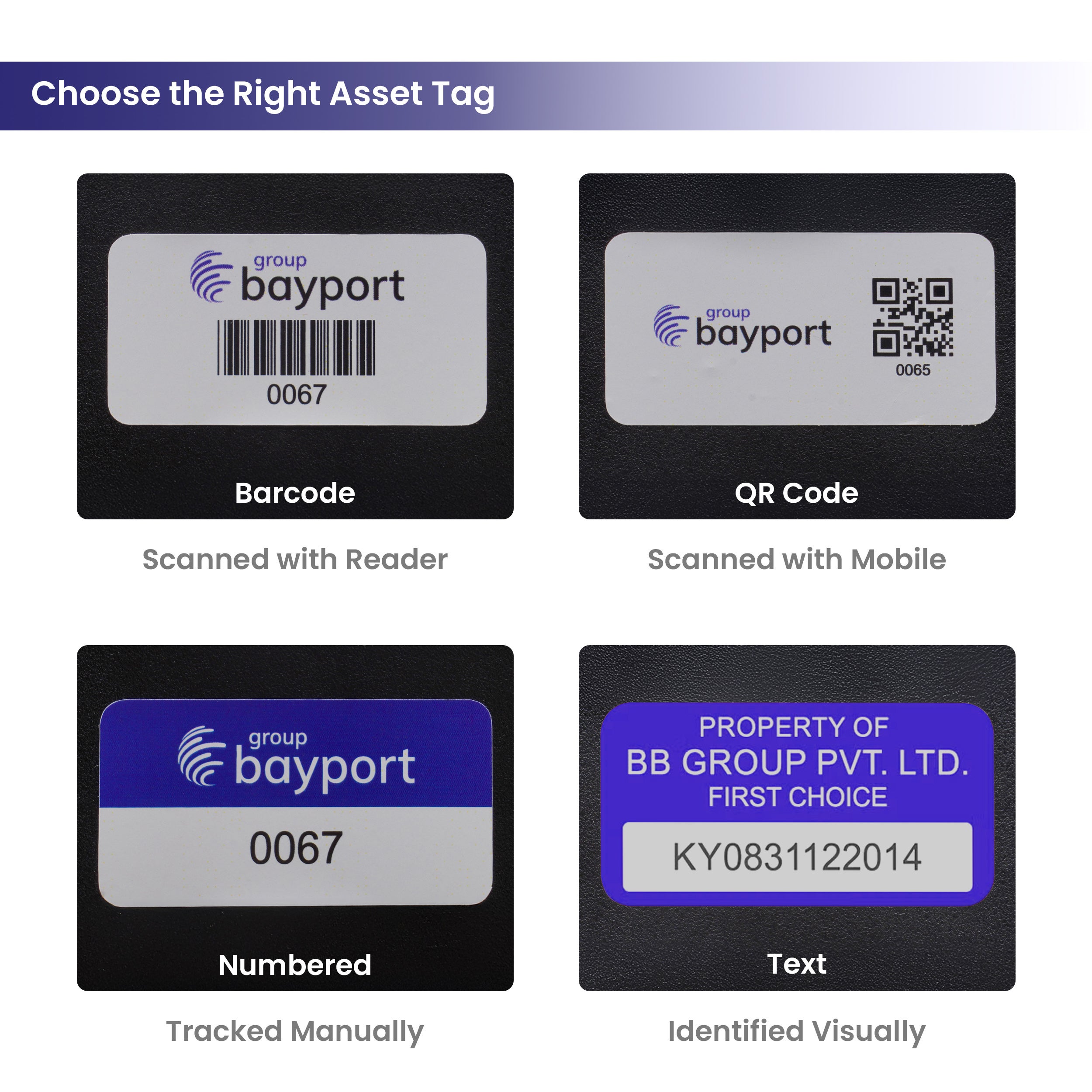 Tamper-Proof Void Asset Labels