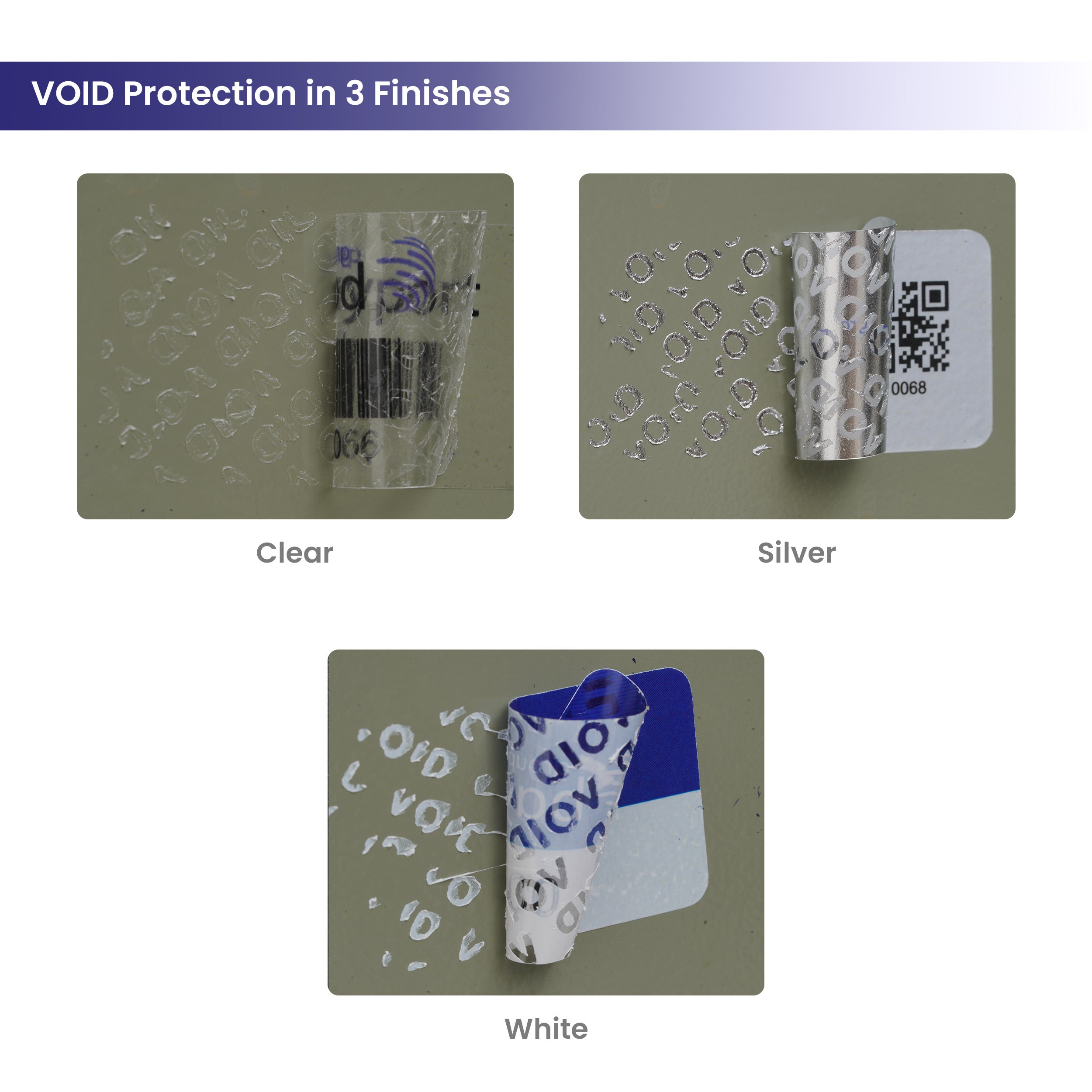 Tamper-Proof Void Asset Labels