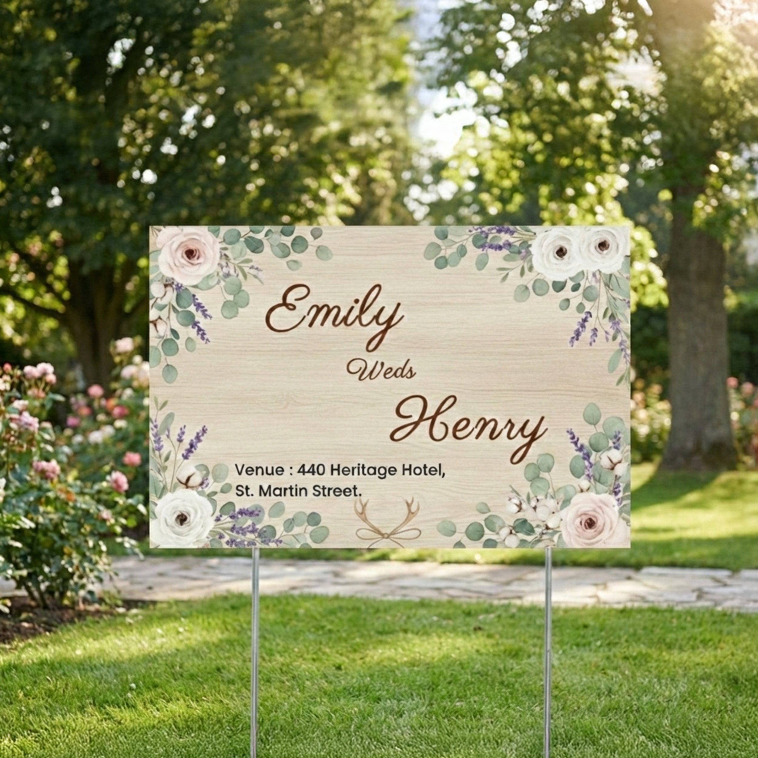 Wedding Signs Lifestyle Image